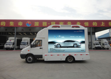 P6 LED LKW-Anzeigen-im Freien mobiler Werbungs-Schirm der hohen Helligkeits-2 Jahre Garantie- fournisseur