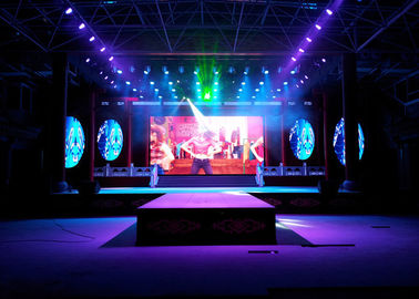 Konzert-Stadiums-fertigen Innenmiete-LED-Anzeige farbenreiches P4 Bildumfang besonders an fournisseur