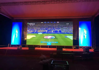 Super helles Stadium Miet-Hintergrund-Schirm Wechselstrom 110/220V des LED-Anzeigen-P4.81 Konzert-LED fournisseur