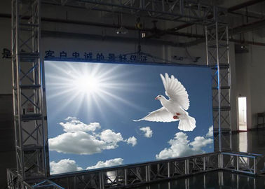 Bildschirme der hohen Auflösung LED Digital, LED-Schirm-Video-Wand annoncierend fournisseur