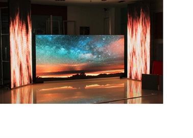 Stadium der Helligkeits-6000cd Miet-farbenreiche 5mm Pixel-Neigung LED-Anzeigen-1R1G1B im Freien fournisseur