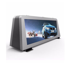 Doppeltes Seitenwerbeschild des taxi-LED, Videospitzenneigung taxi-Dach LED-Anzeigen-5mm fournisseur