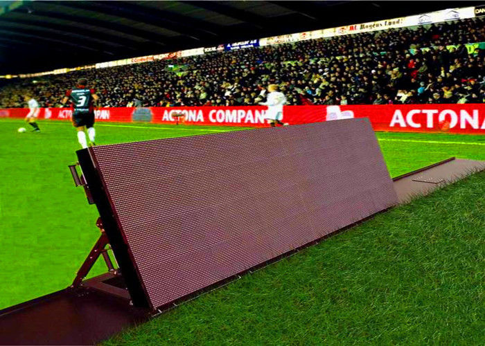 Imprägniern Sie bewegliche hohe Helligkeit Fußball-Stadion LED-Anzeigen-P16 7000nits fournisseur