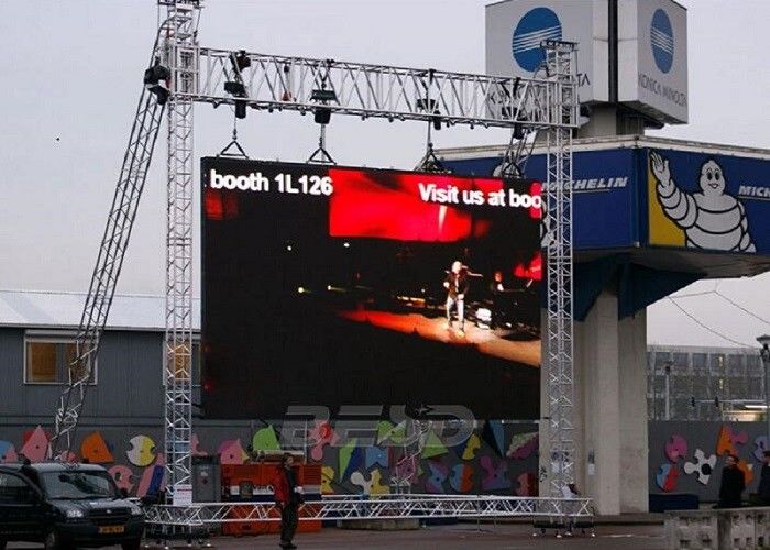 Pixel-Neigungs-scannen 10mm geführter Schirm-Stadiums-Hintergrund SMD3535 3 IN 1 1/4 wasserdichtes fournisseur